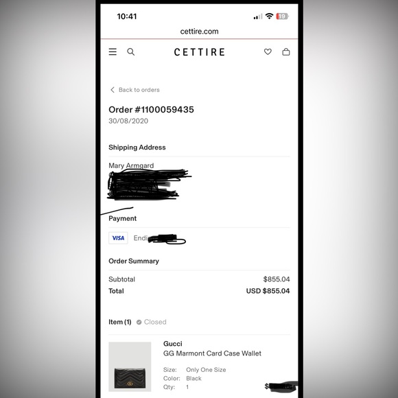 Gucci Mormont wallet - Picture 11 of 12